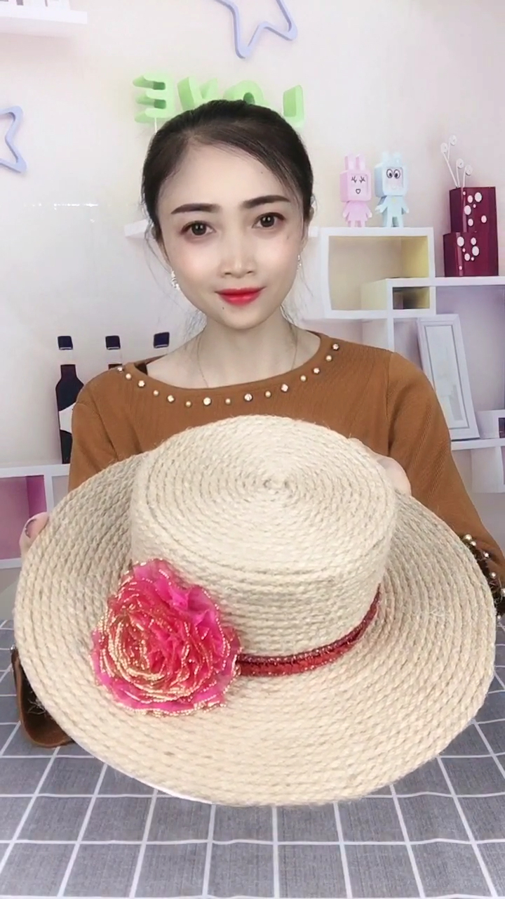 #我要上热门#蛋糕盒,做个海滩帽