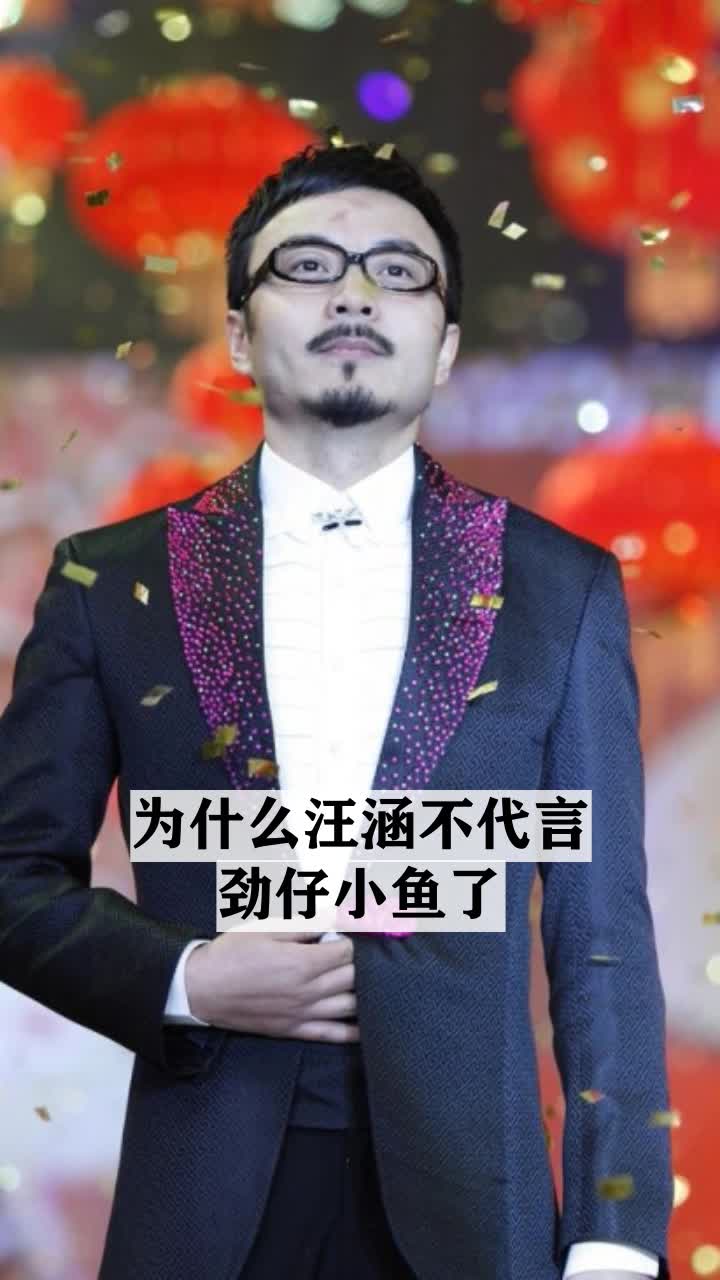 为什么汪涵不代言劲仔小鱼了