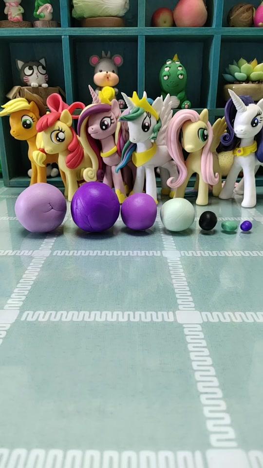 #小马宝莉 #黏土教程 #软陶教程 