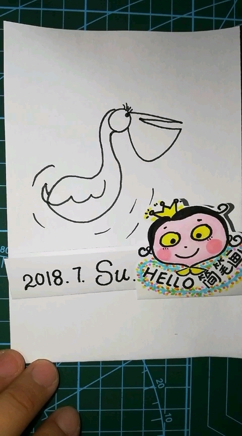 画一只小鸬鹚～