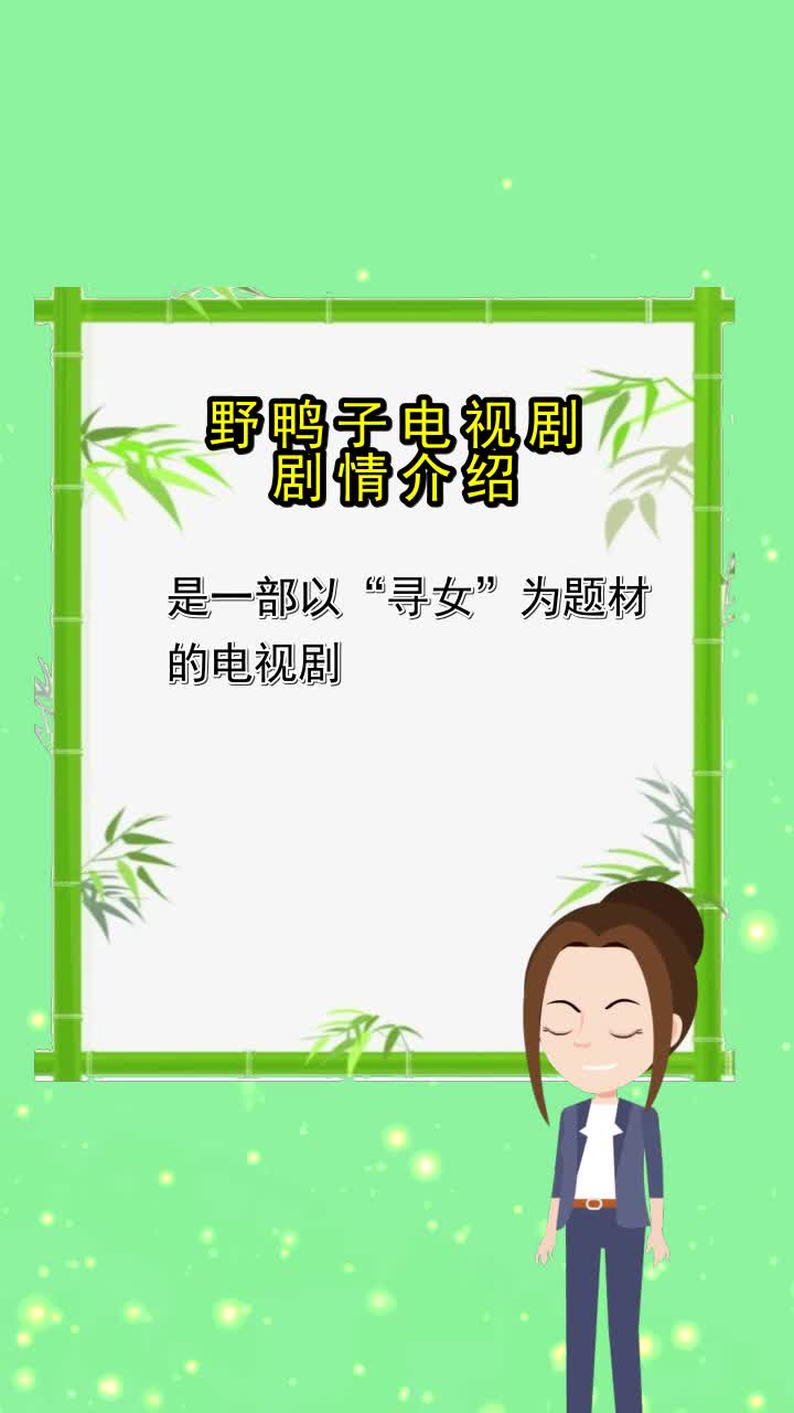 野鸭子电视剧剧情介绍,你了解了吗