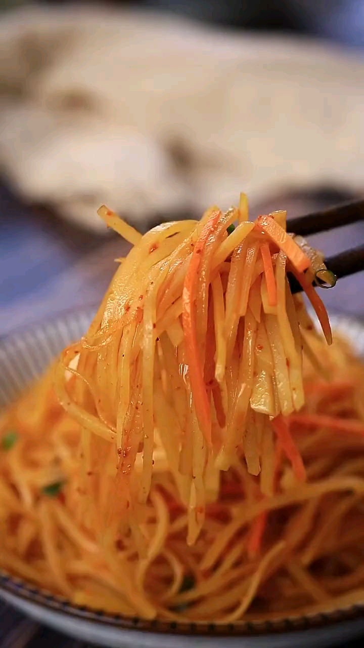 超好吃的土豆丝