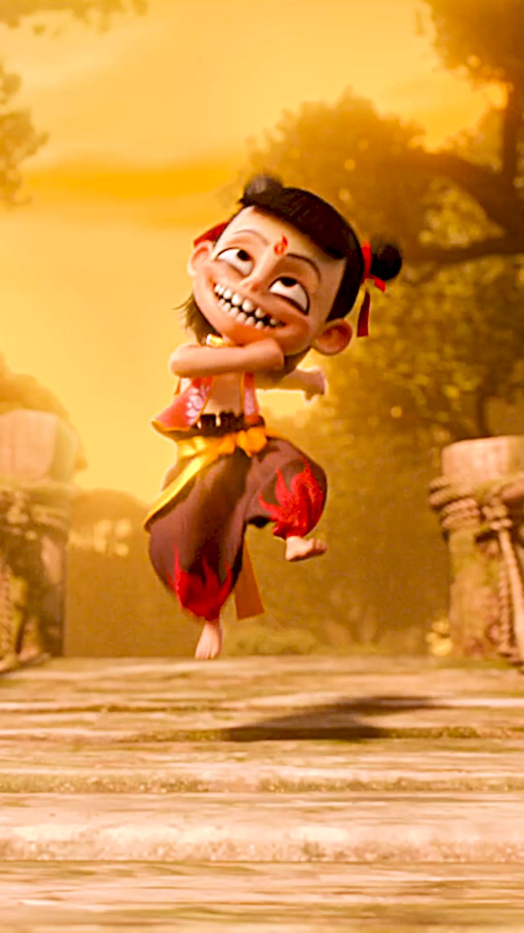 #动漫##哪吒#动漫#高清#60帧#壁纸 #夏日打卡挑战