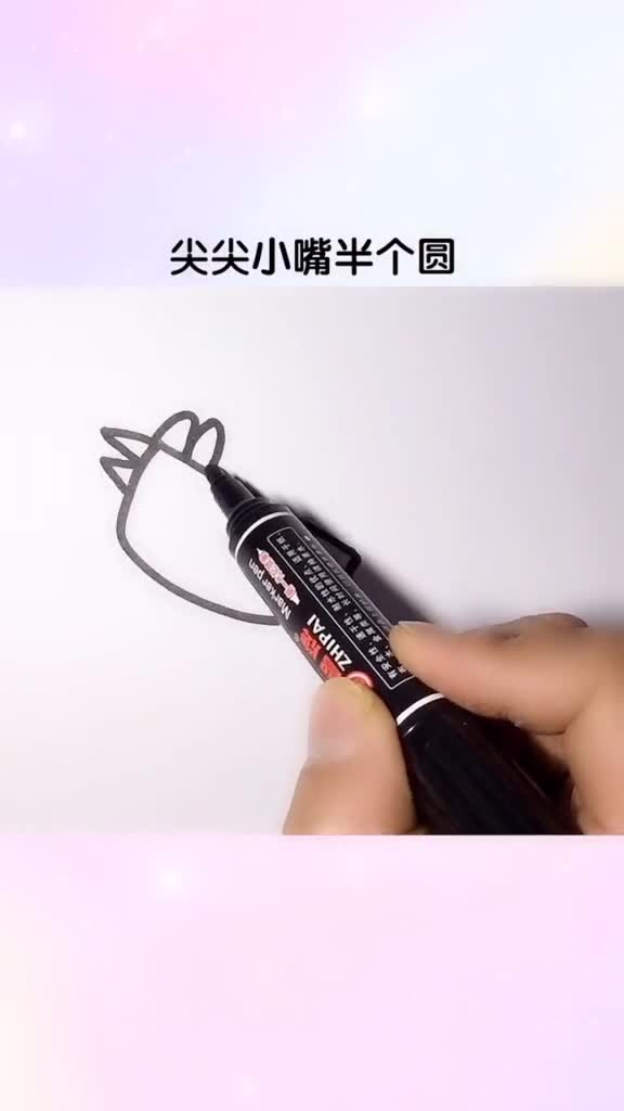 教你学画简笔画:大公鸡简笔画,画画,绘画,儿童画,亲子