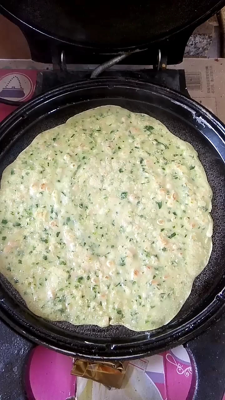 蔬菜鸡蛋香肠饼,营养美味