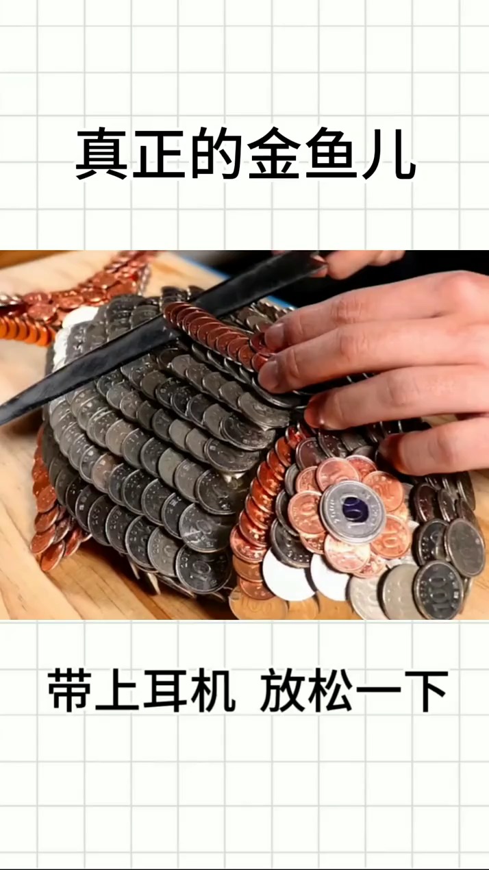 真正的金鱼儿,创意画