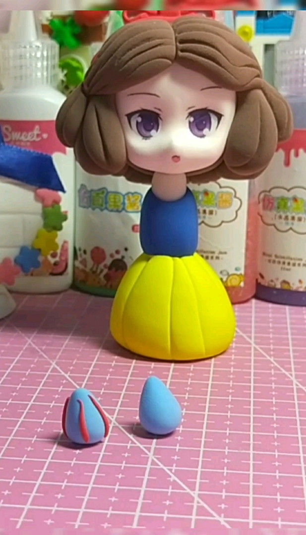 超轻粘土教程白雪公主