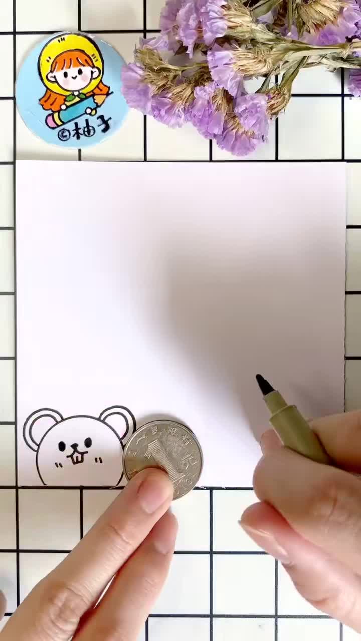 #简笔画#十二生肖团子画法