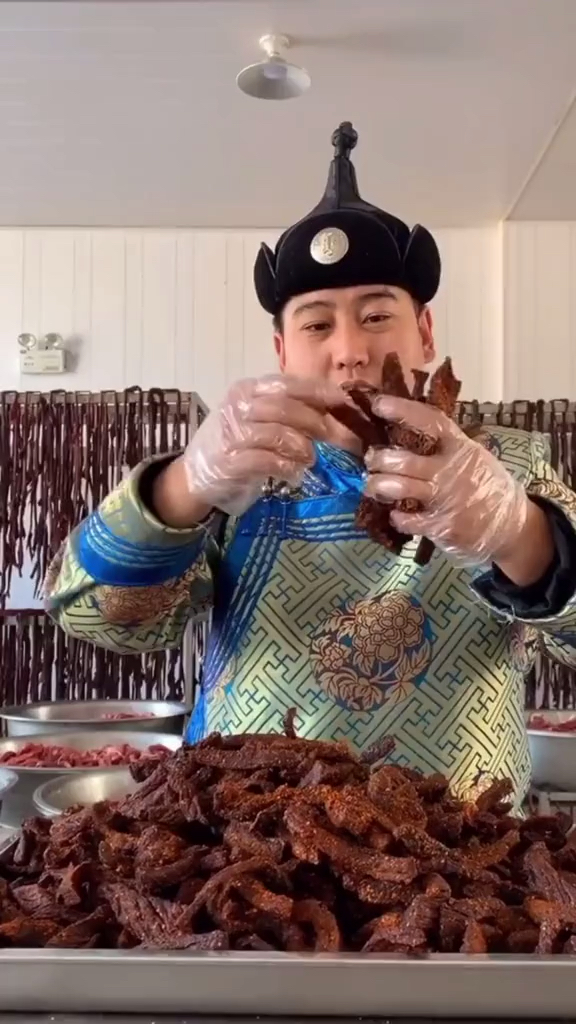 内蒙古特产牛肉干!