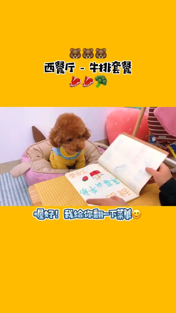 西餐厅之牛排套餐,今天生意不错呢,,#vlog日常,,#萌宠