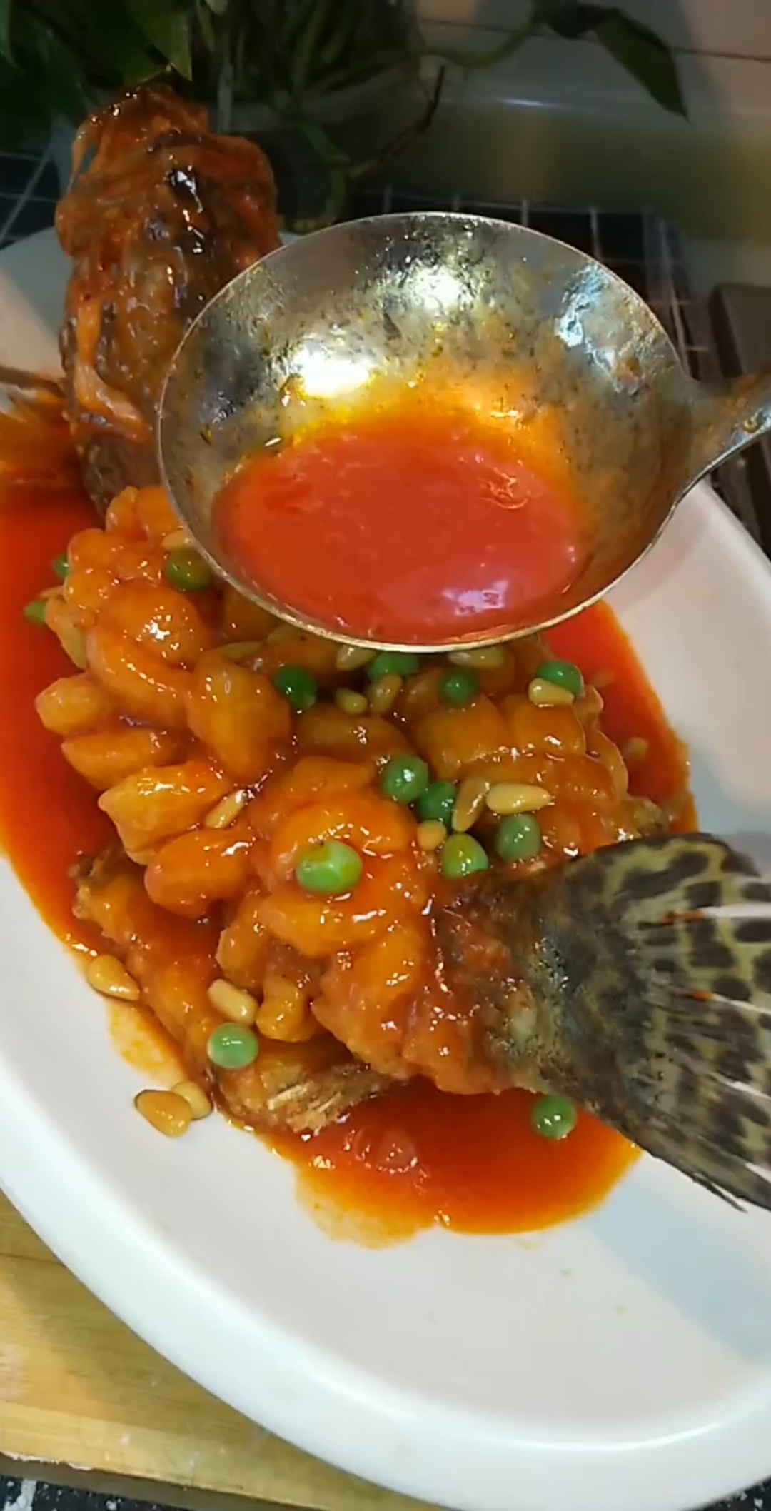 松鼠桂鱼做法,简单易学