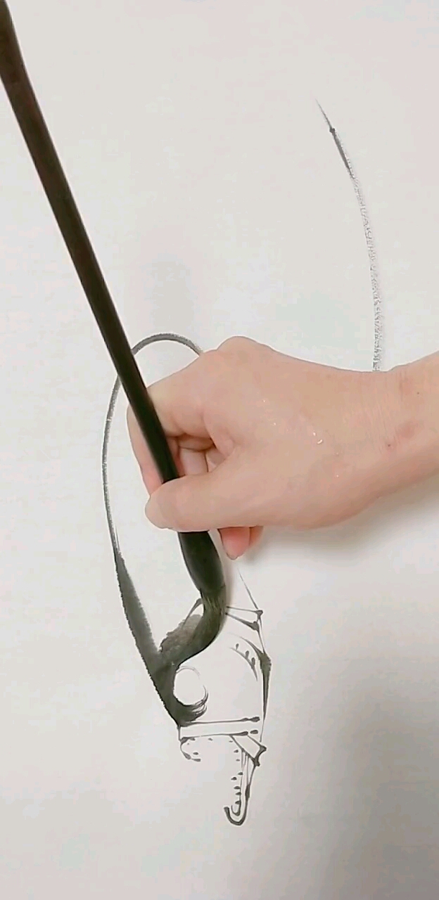 #我要上热门#非常牛的带鱼画法