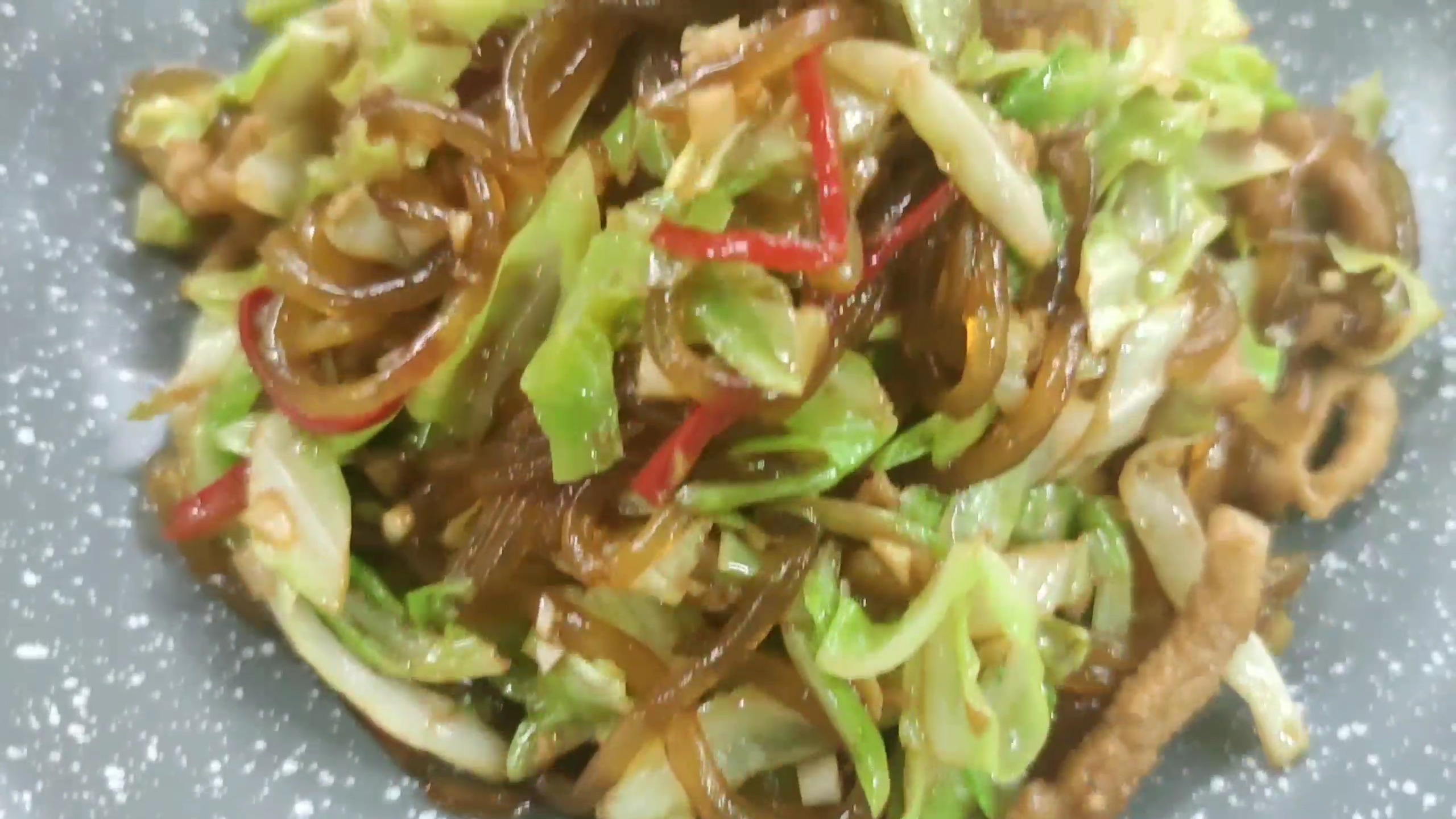 #大头菜#家常小炒菜,大头菜炒粉,不出汤口感更香