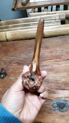 纯手工火琉璃烟斗!收藏价值极高!