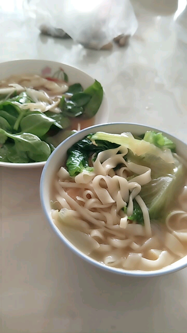 调的菜田七,汤面条!