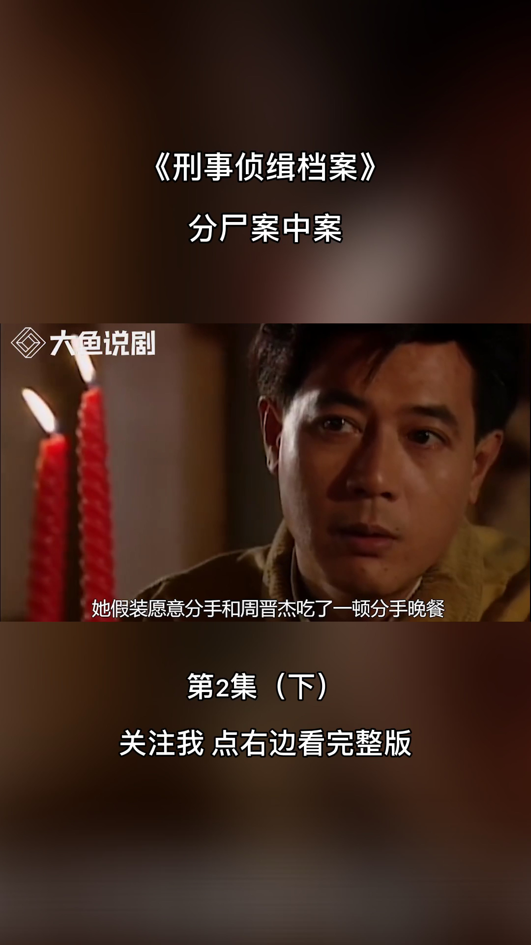 #电视剧推荐#刑事侦缉档案电视剧解说