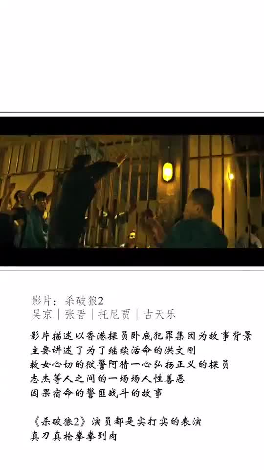 看看什么叫又帅又能打,也是从这部影片开始关注张晋这位演员