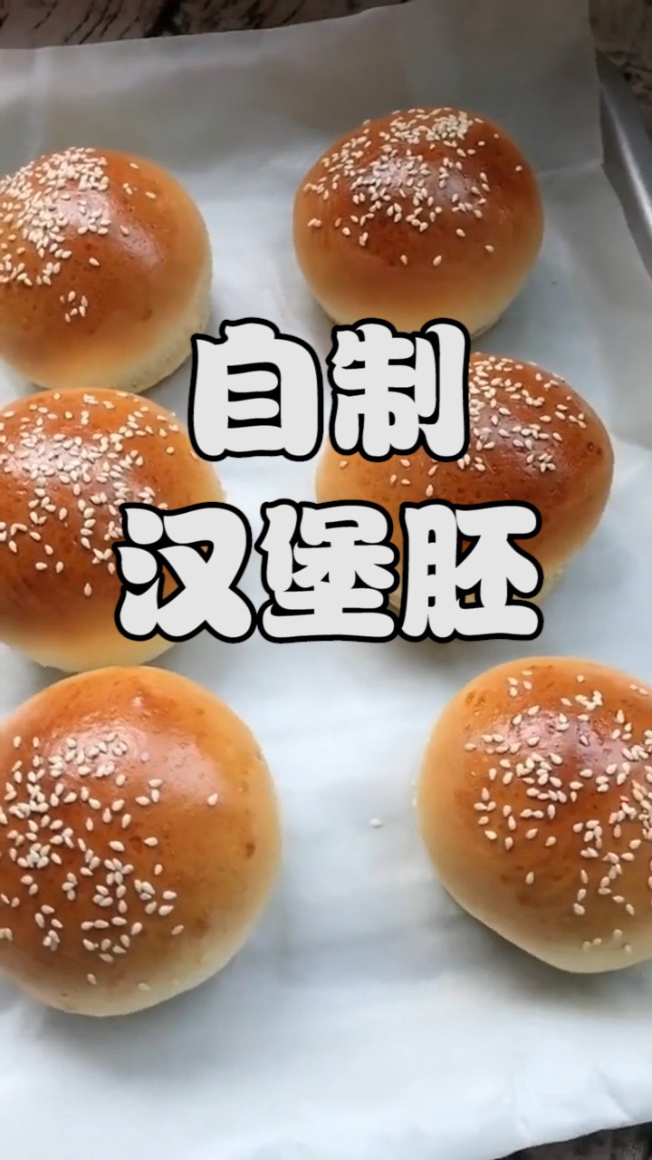 自制汉堡胚