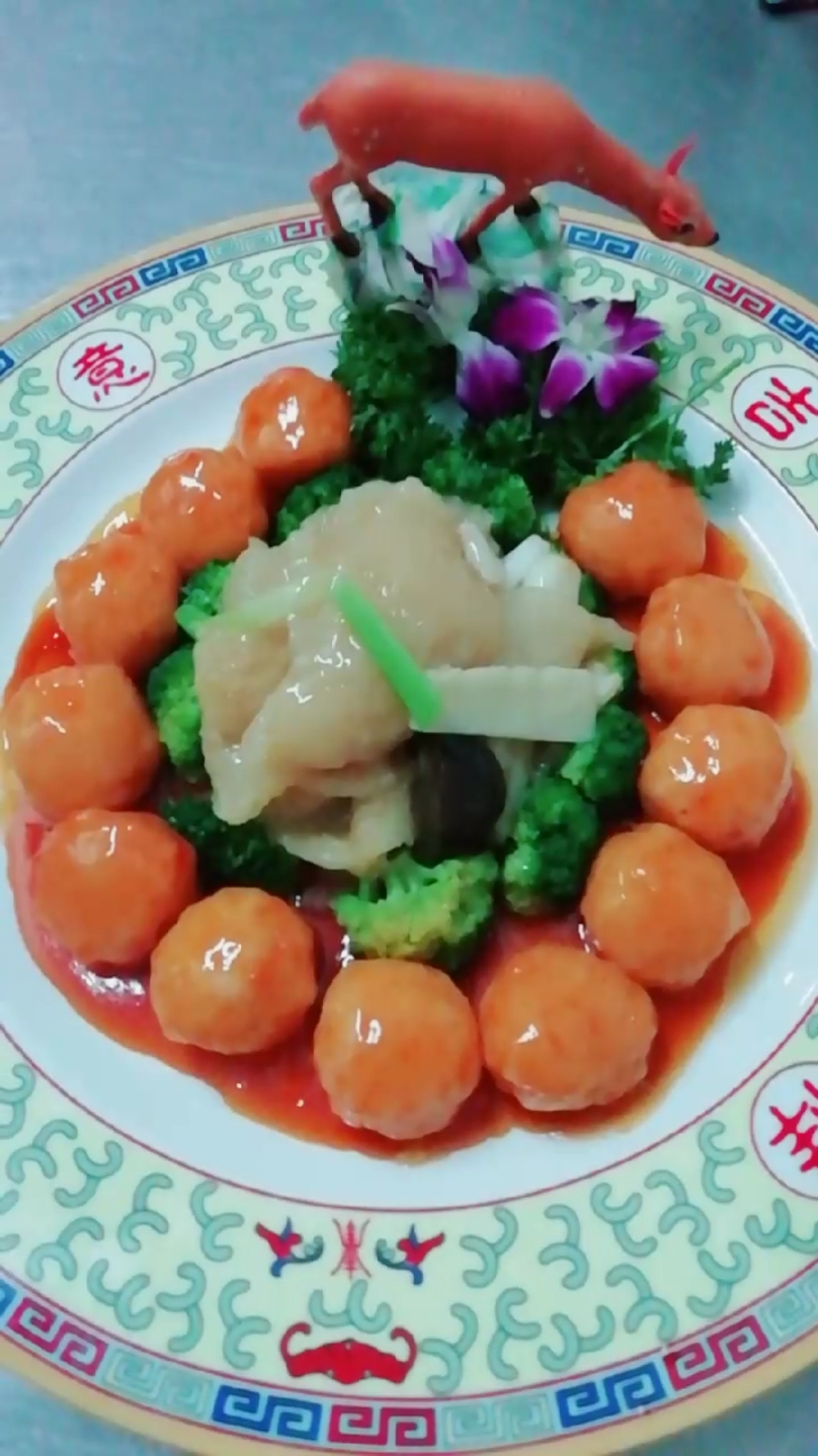 经典老菜 红梅鱼肚 