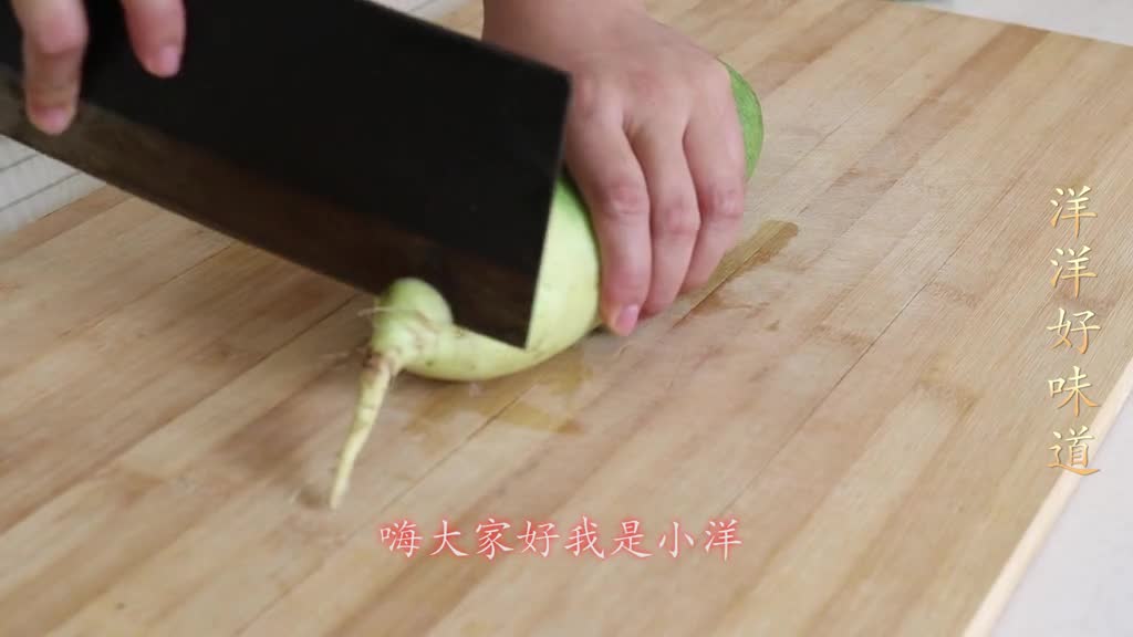 绿萝卜加1块豆腐,居然这么好吃,不炒不炖,鲜嫩营养,上桌就光