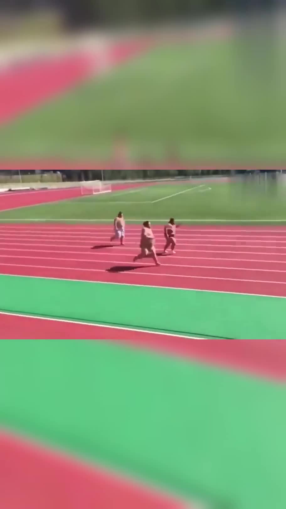 日本运动会,这才是奔跑的“五花肉”,这得跑多久才能瘦下来!