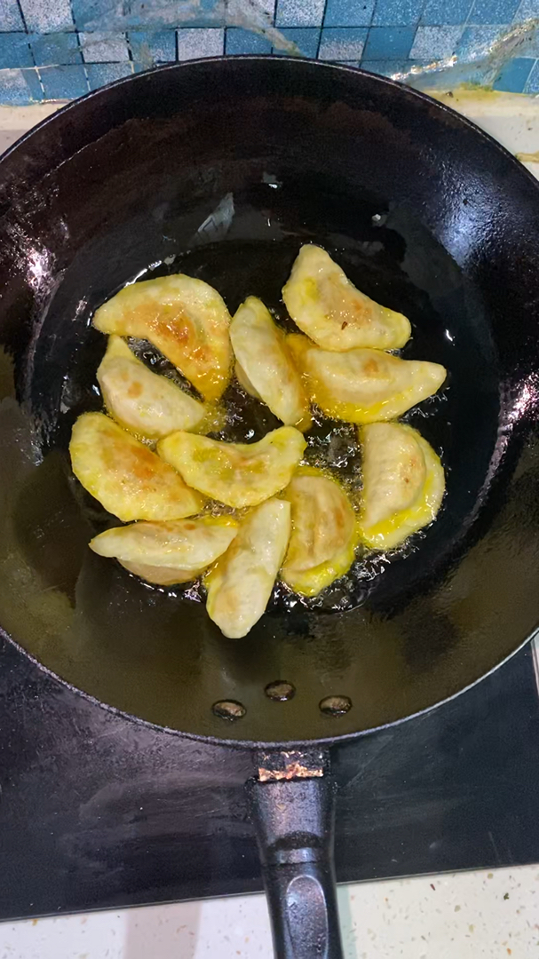 #手工制作#煎饺