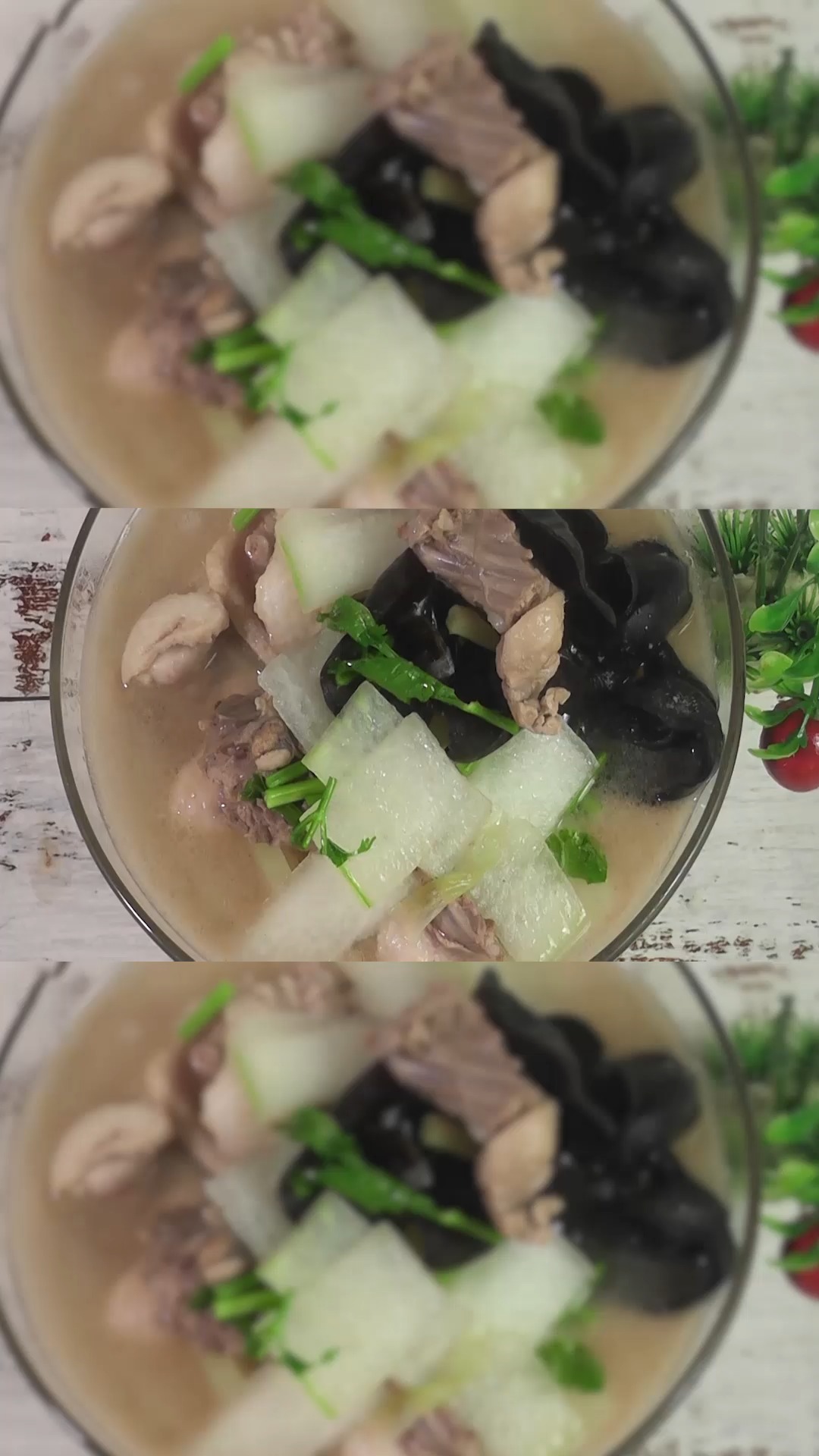 冬瓜木耳老鸭汤的做法