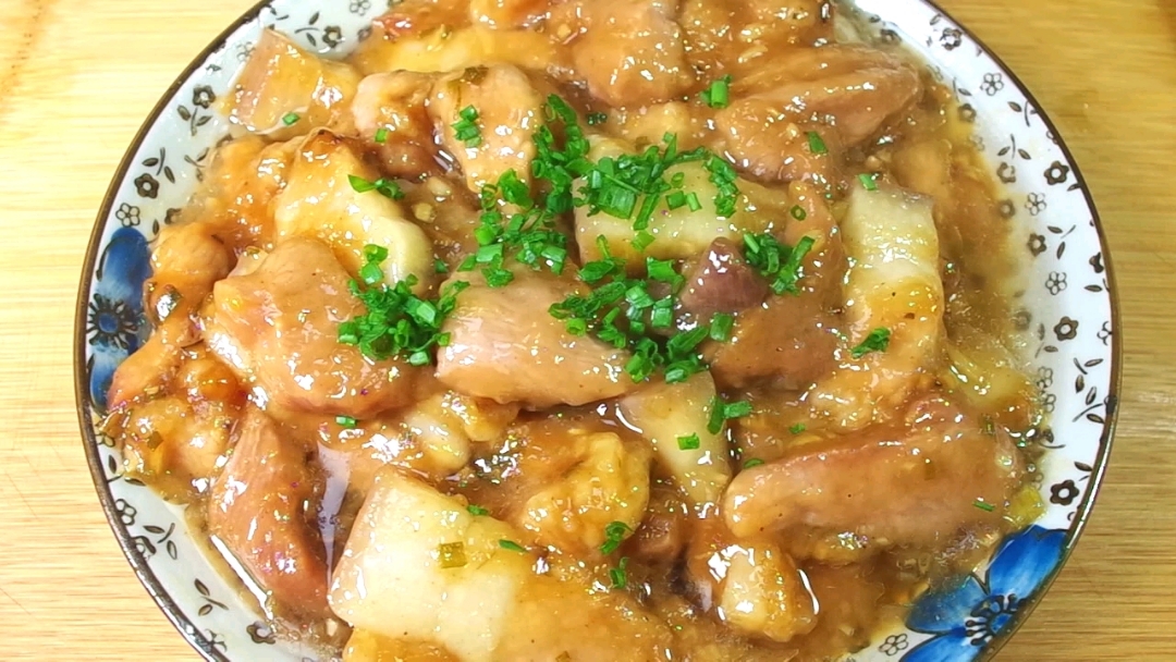 #食神大PK#正宗红薯粉蒸肉:步骤清晰做法简单