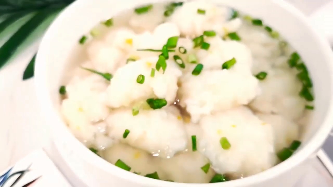 #自制家庭美食#大厨叫你自制鱼羹汤,好吃又解馋,分分钟就学会