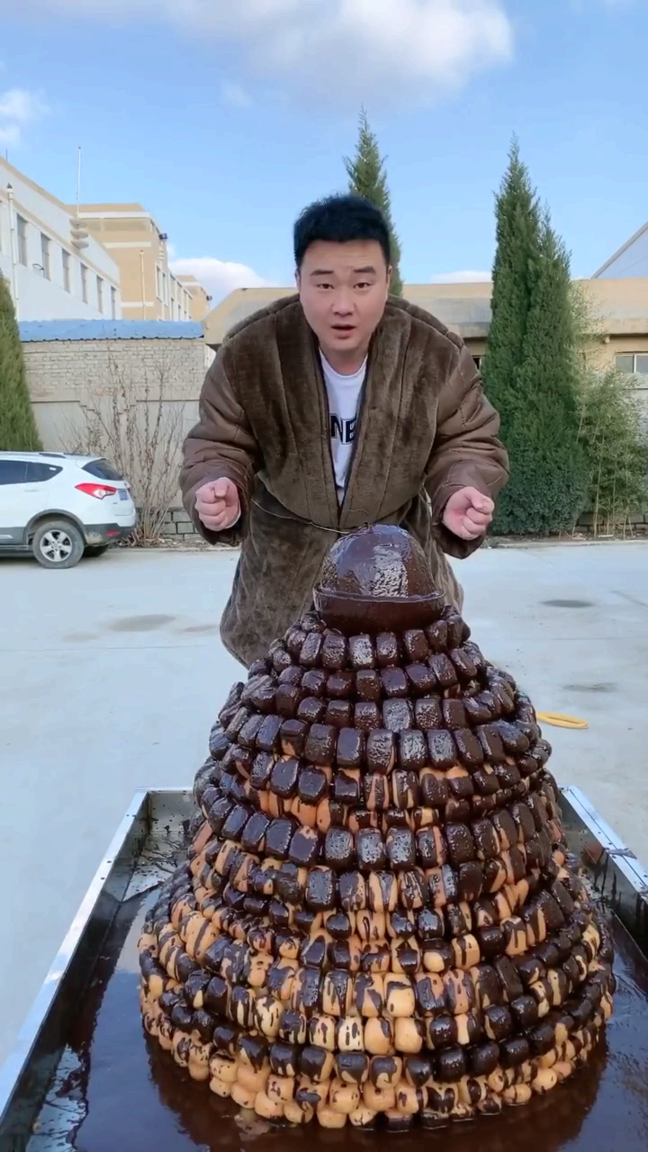 #舌尖上的乡村美食#做一个不一样的圣诞树