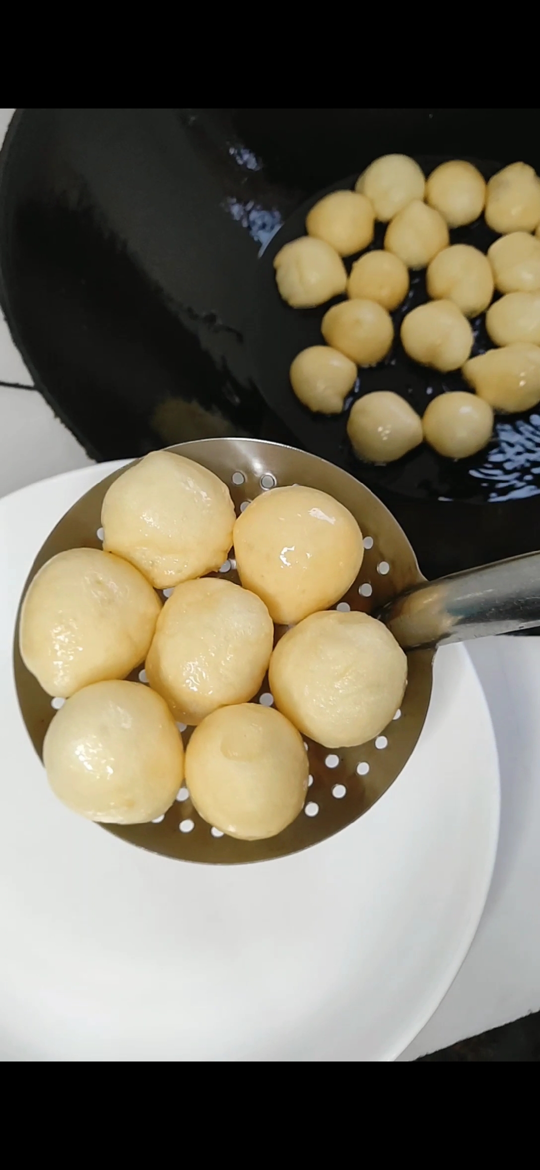 #家乡特色美食#炸鱼丸 