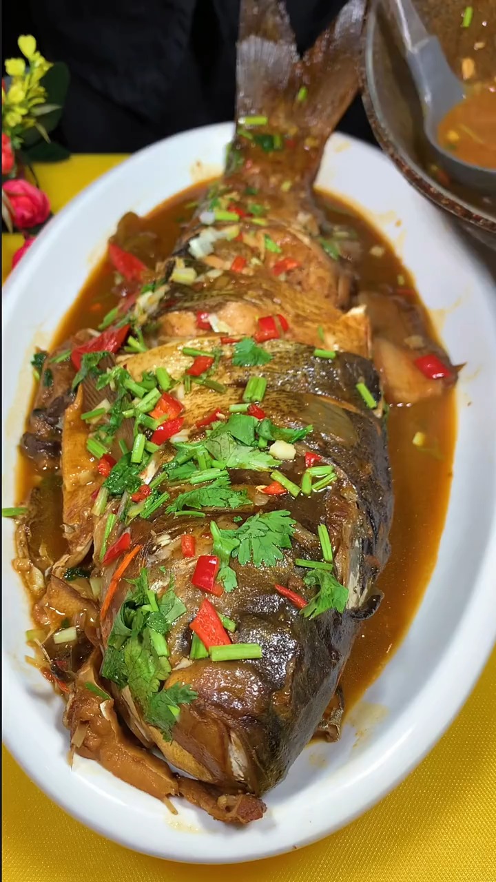 #美食#炖大鱼 家常炖 好吃