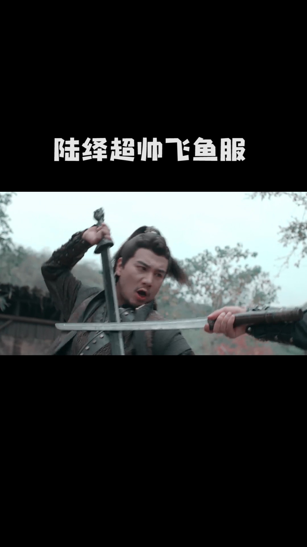 飞鱼服穿在陆绎身上就是很帅