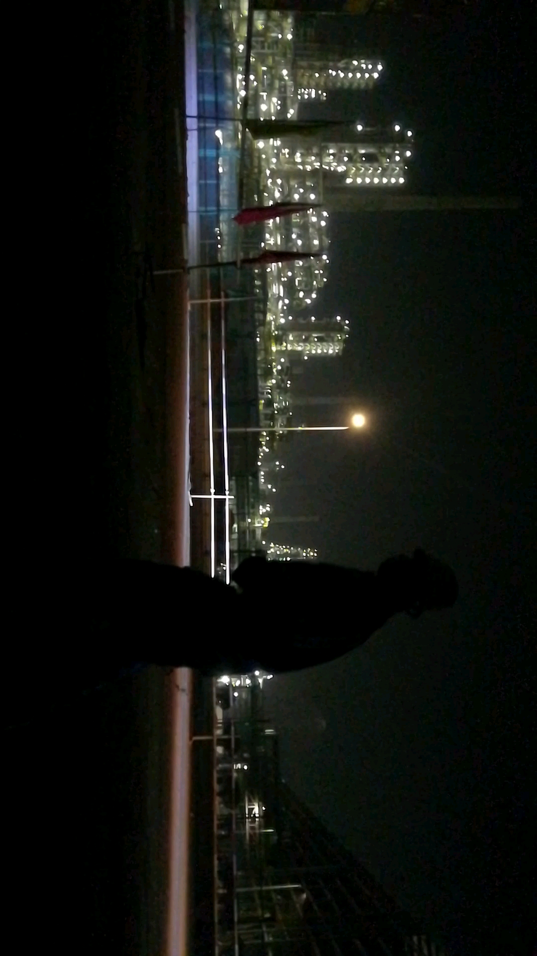 浙江鱼山岛石化夜色美景,真正醉了