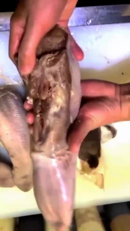 这条牛舌头煮的好烂啊,苔皮一撕就下来了,热点,寿司小智,寿司小智美式创意寿司