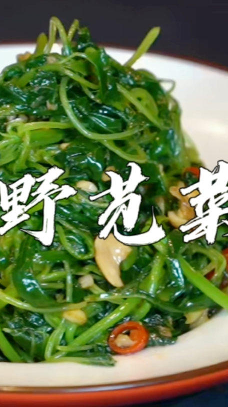 #美食制作#10秒出锅的野苋菜，清热利湿，复购率80%，养生吃它就对了！