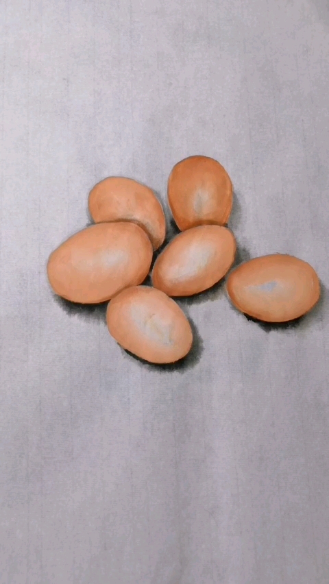 #画画原来如此简单#今天画鸡蛋超级简单@全民小助手