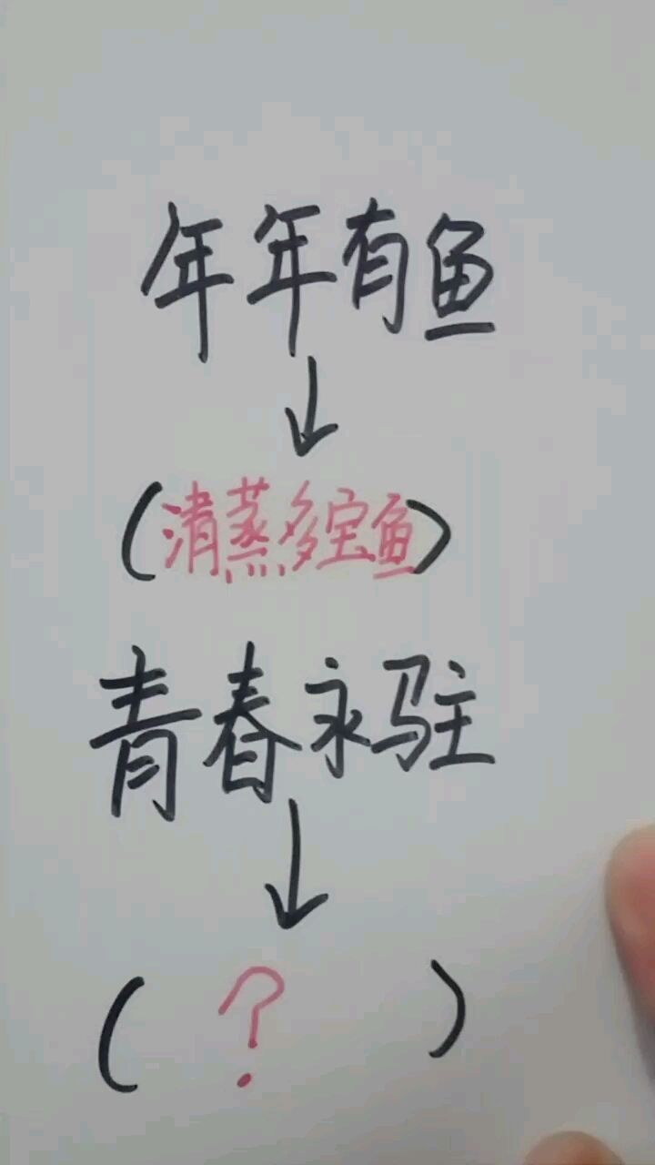 年年有鱼。青春永驻