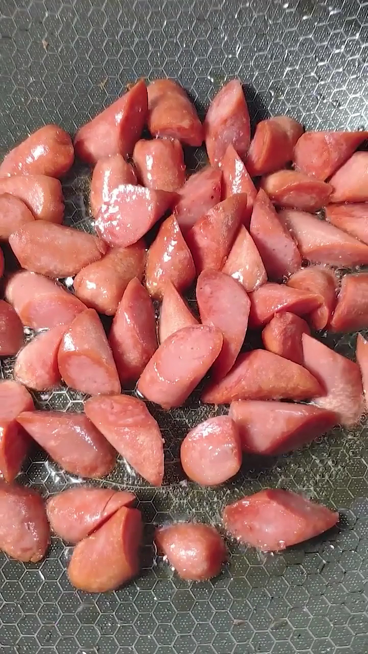 #食神大PK#这样的火腿肠做法,你喜欢吗?(下)