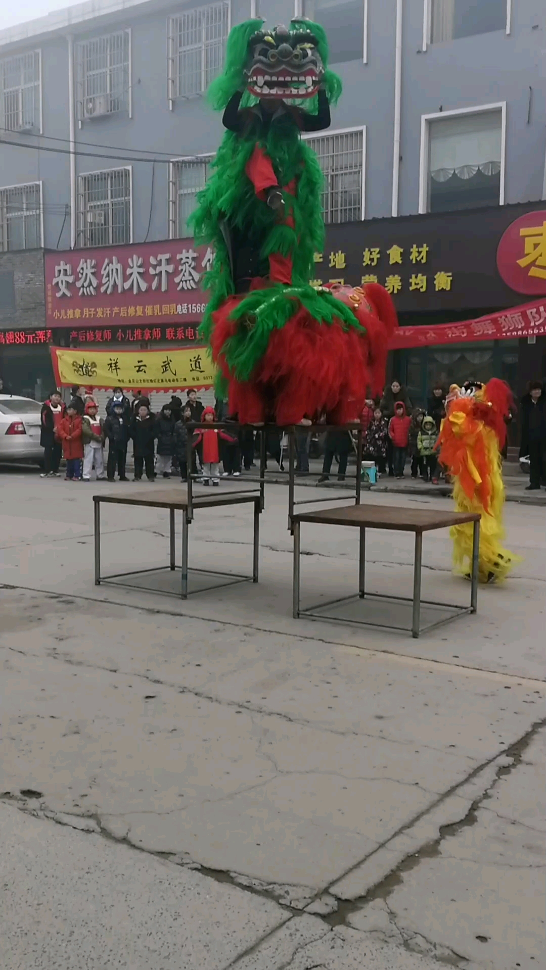 玩狮子,你们那有吗