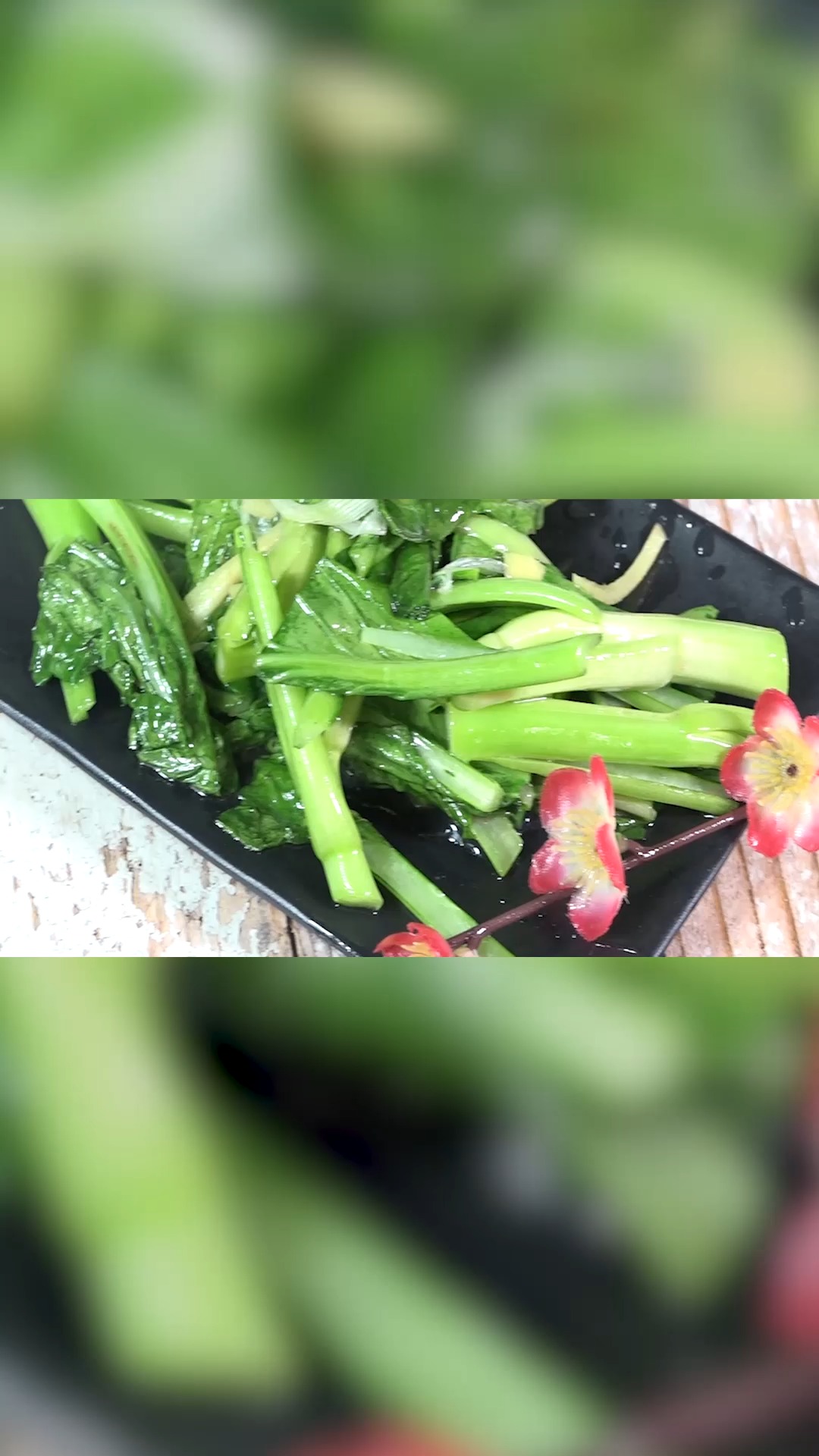 清炒芥兰的做法