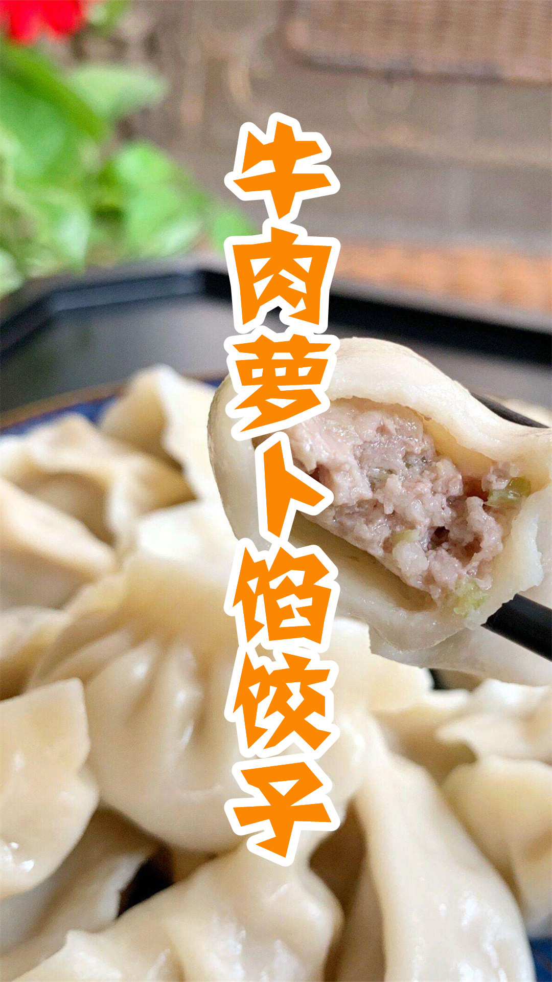 牛肉萝卜馅饺子