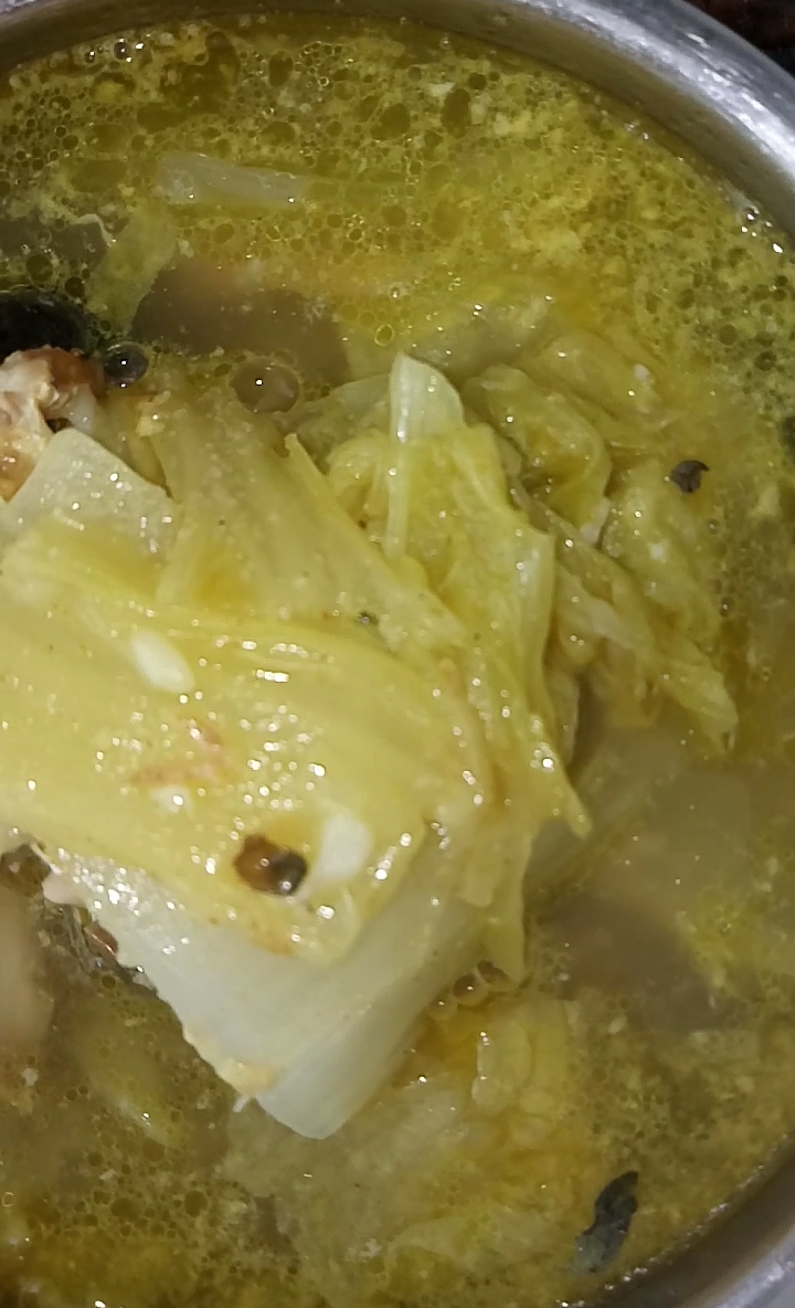 咖喱白菜