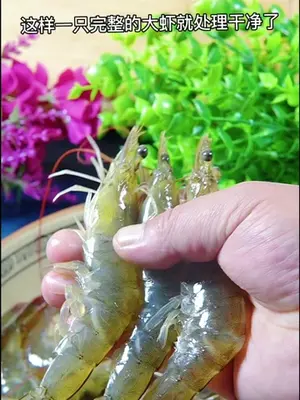 美食趣胃 我和我的家乡美食 大虾的正确处理方法