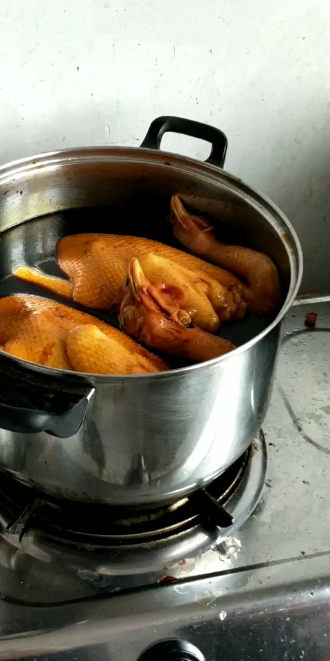 广东的酱油鸡,味道很好吃!