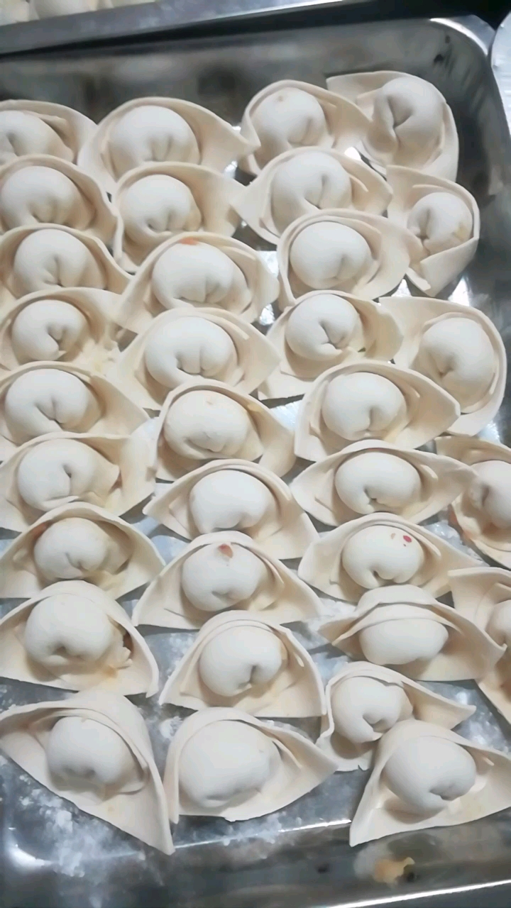 手工水饺   