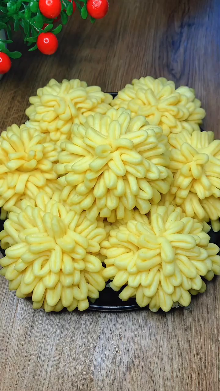 像花一样的小花卷