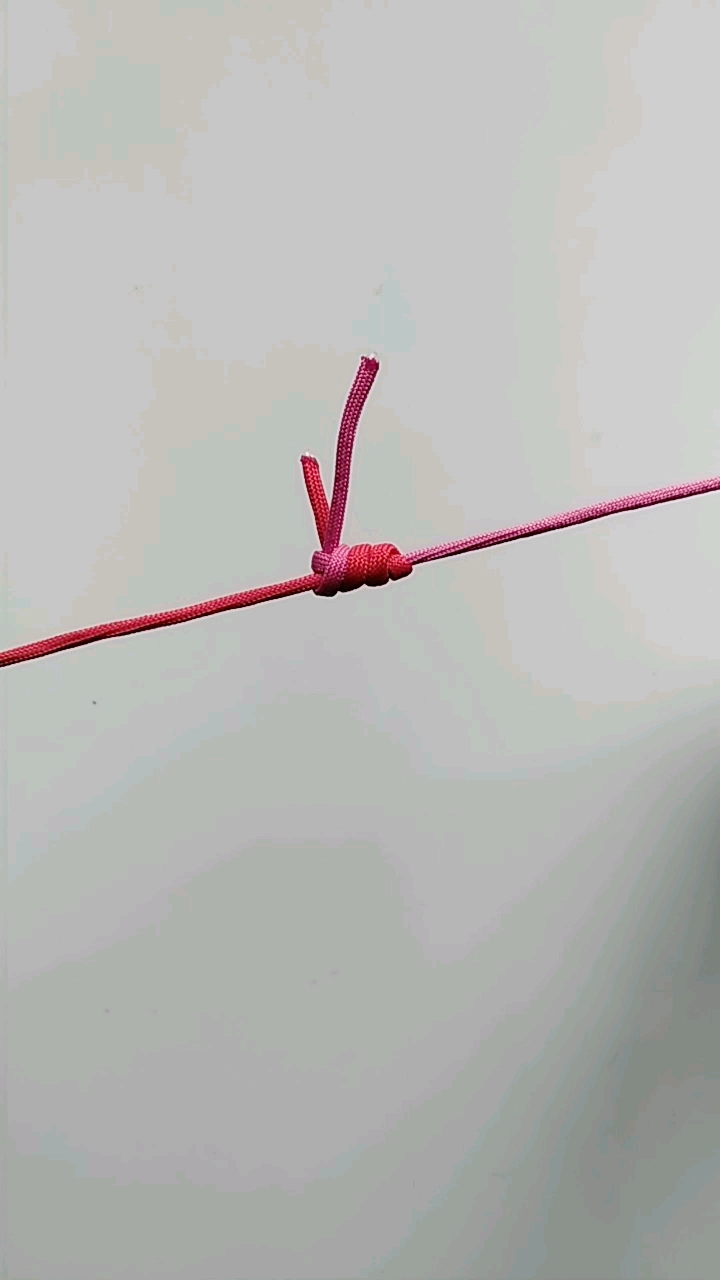 细绳鱼线连接方法!