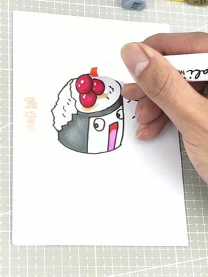 超萌寿司先生#画画 #超萌简笔画