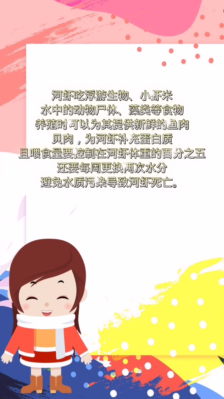 河虾吃什么食物呢